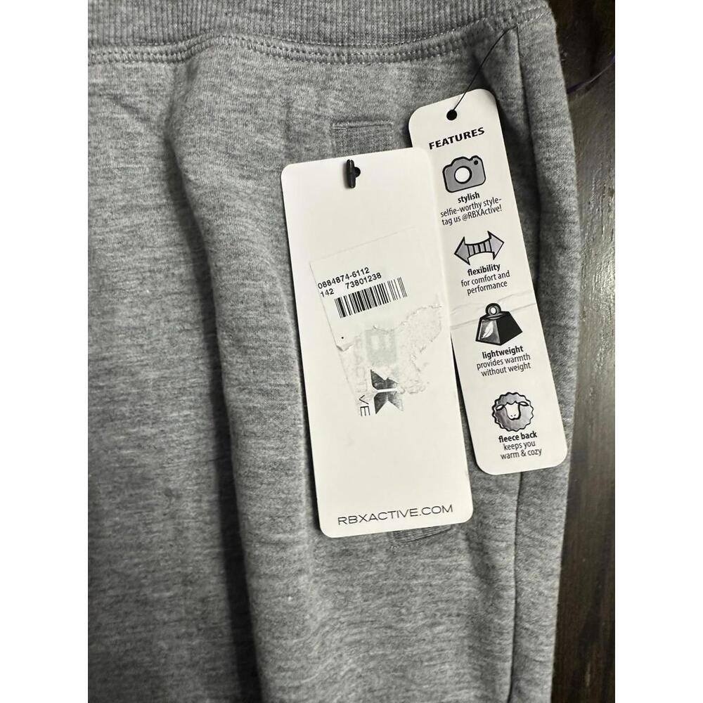 NWT RBX‎ Active Womens Gray Drawstring Strecth CR788 Sweatpants Size XL - Picture 8 of 11